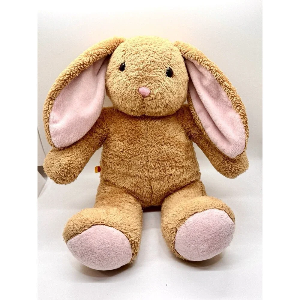 Bab Build A Bear Bunny Plush Tan Pink Ears Nose Easter Stuffed Animal‎ 15